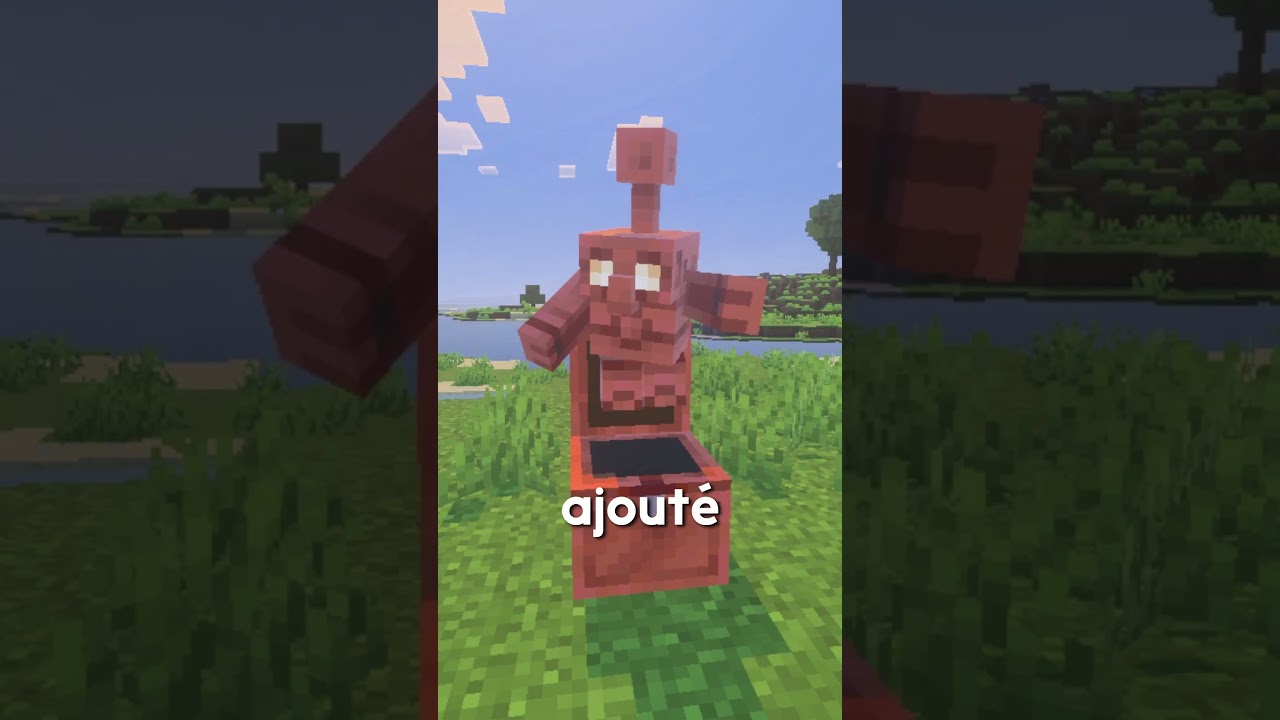 Le Copper Golem arrive dans Minecraft 🤯