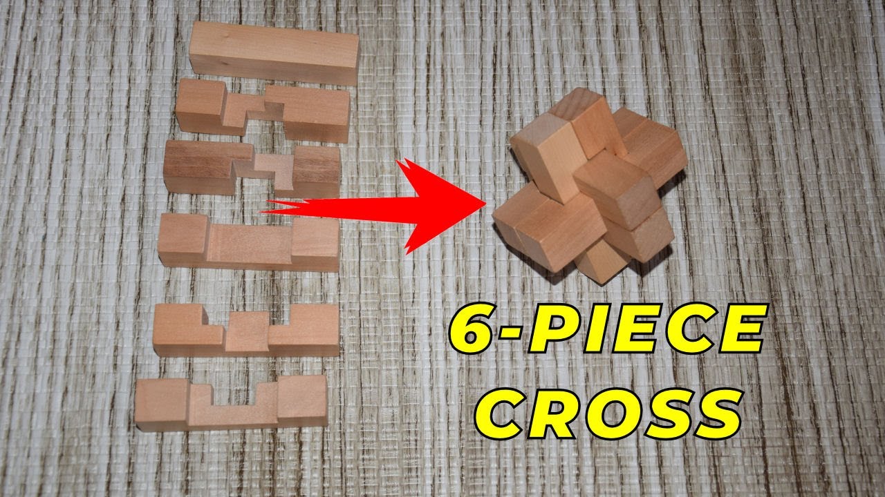 Easy Step-by-Step Guide to Solving the 6-Piece Wooden Cross Puzzle π§©