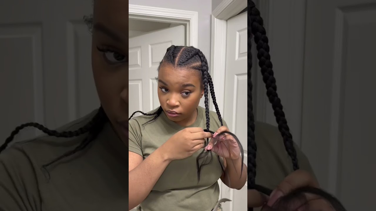 one of my favorite styles to do in uniform #naturalhair #blackhairstyles #bgm #army #military #braid