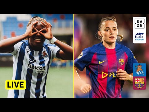 REAL SOCIEDAD VS. BARCELONA | LIGA F 2025-26 MATCHDAY 9 LIVESTREAM