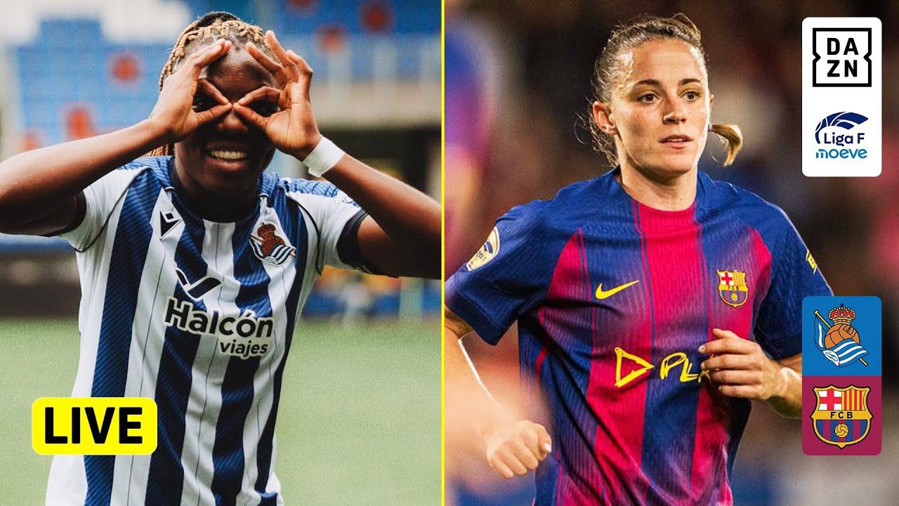 Real Sociedad vs. Barcelona | Live Stream of Liga F Matchday 9 ⚽
