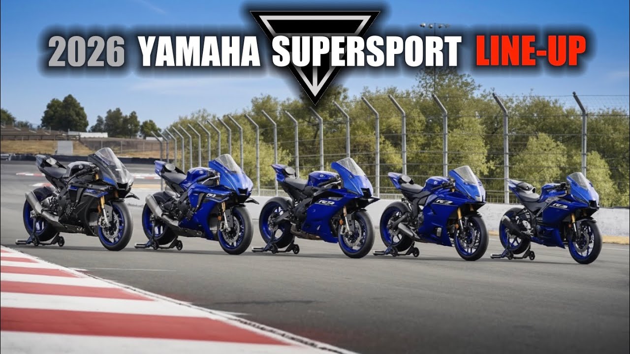 2026 Yamaha Supersport Lineup π