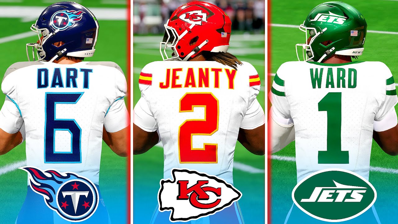 Re-Drafted 2025 NFL Draft for Better Picks 🏈