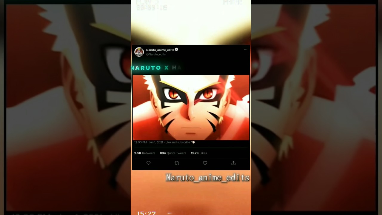 Epic Naruto Baryon Mode x Habibi Song Edit 🎶 | Must-Watch Anime Mashup!