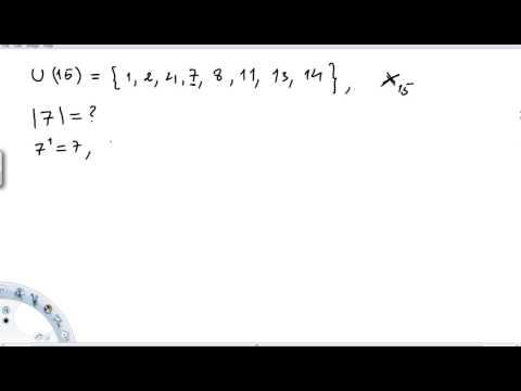 Group Theory 6, order of a Group, order of an element