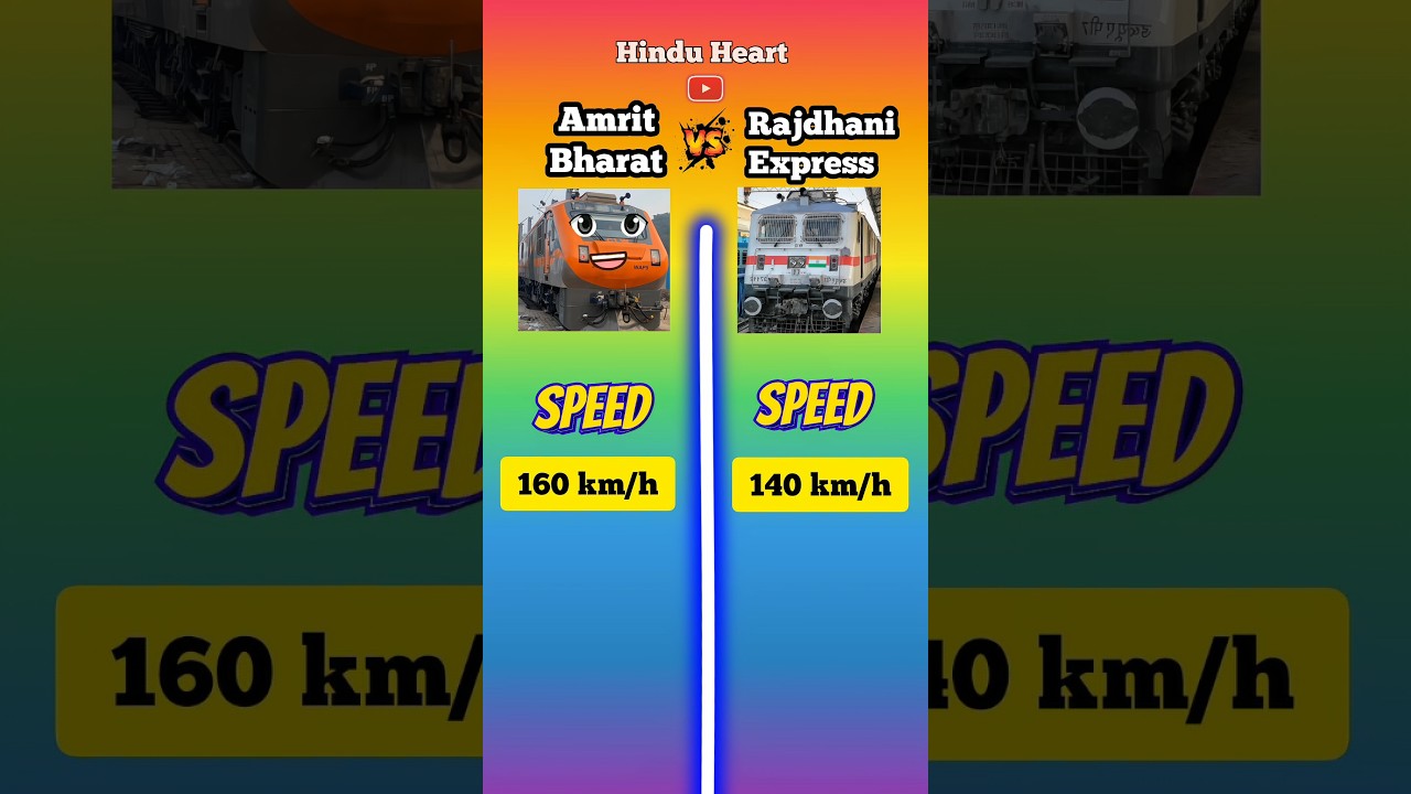 Amrit Bharat Express vs Rajdhani: Who Wins? 🚄