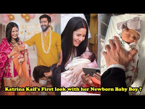 Katrina Kaif's First look with her Newborn Baby Boy with family and vicky Kaushal👶