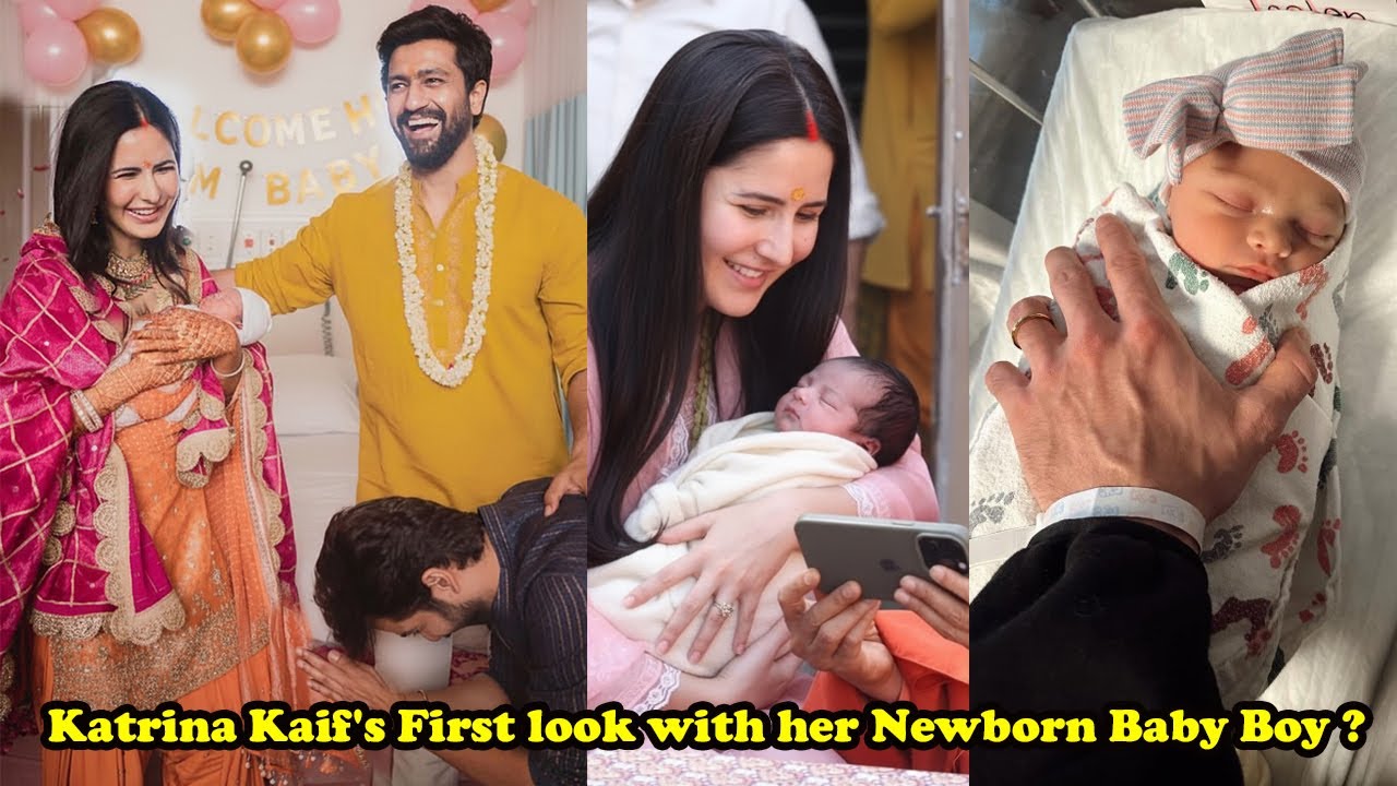 Katrina Kaif Shares Heartwarming First Look with Her Newborn Baby Boy 👶
