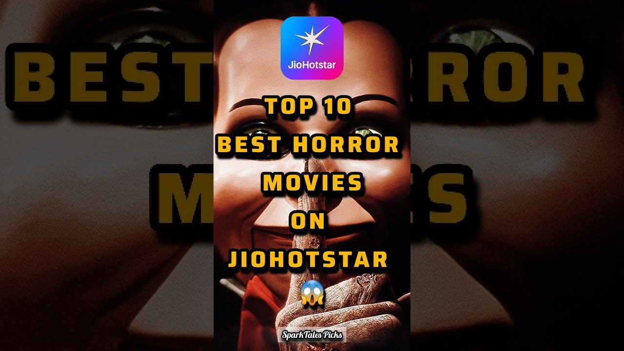TOP 10 Top 10 Horror Movies on JioHotstar 😱