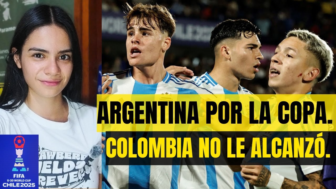 Argentina vence a Colombia 1-0 en Semifinal Sub 20 🏆
