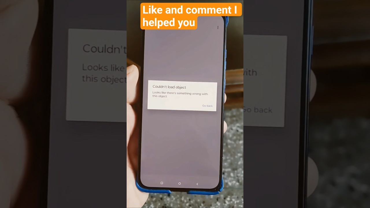 WhatsApp pdf file not opening couldn't load this object,google play service for ar error