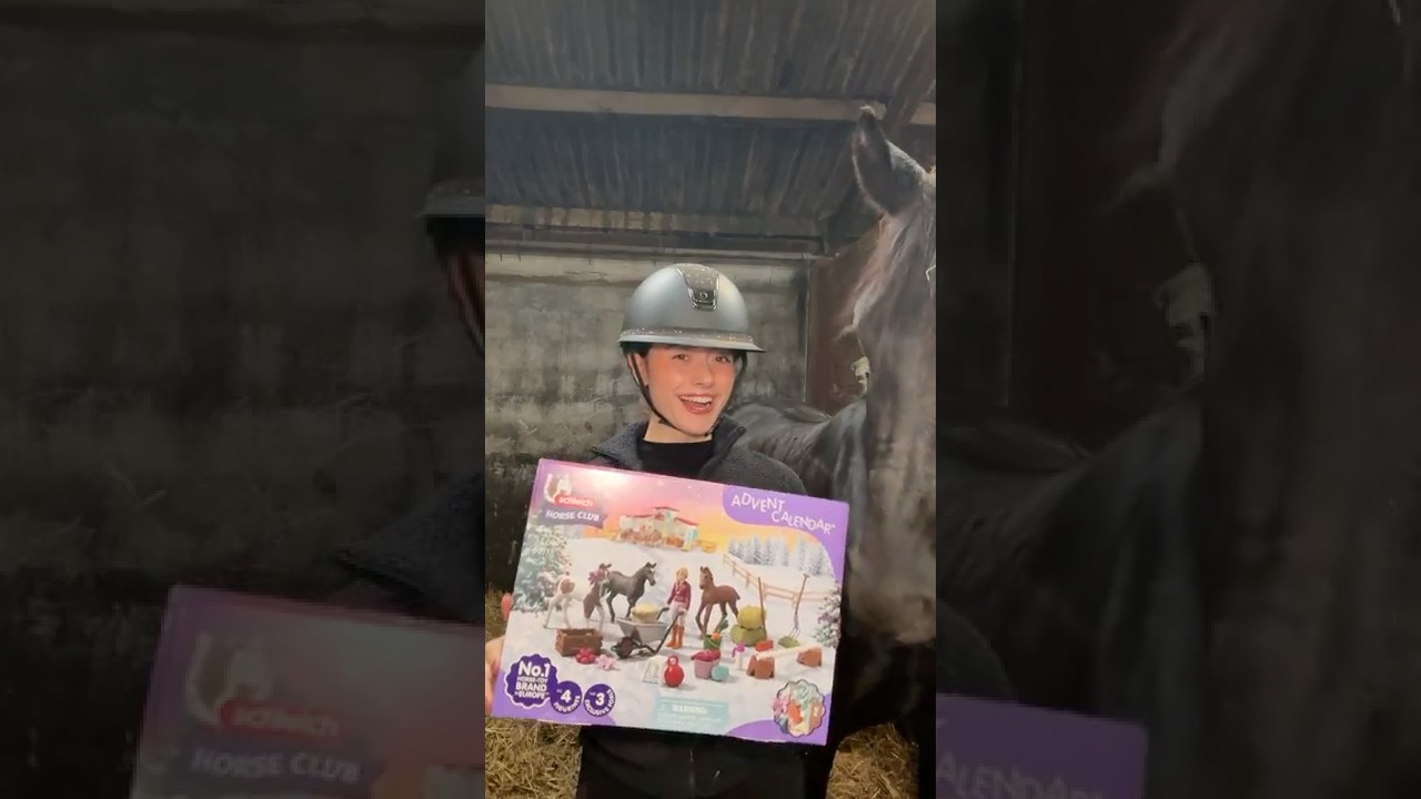 Découverte du calendrier Horse Club avec mon nouveau cheval