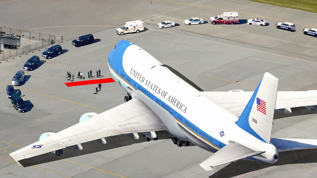 US Secret Service's Role in Preparing Air Force One ✈️