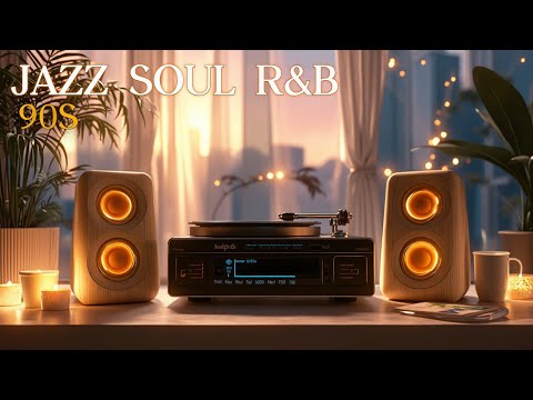 90s Jazz Soul & Smooth R&B Lounge | Relaxing Chill Study Music Vibe