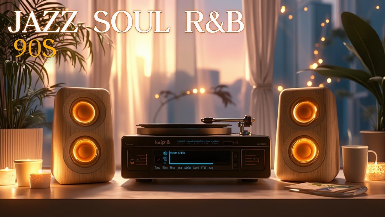 90s Jazz & R&B Lounge | Chill Study Music πΆ