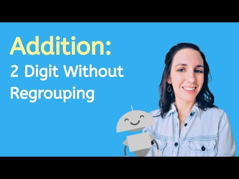 How to Add 2 Digit Numbers Without Regrouping - Math for Kids!