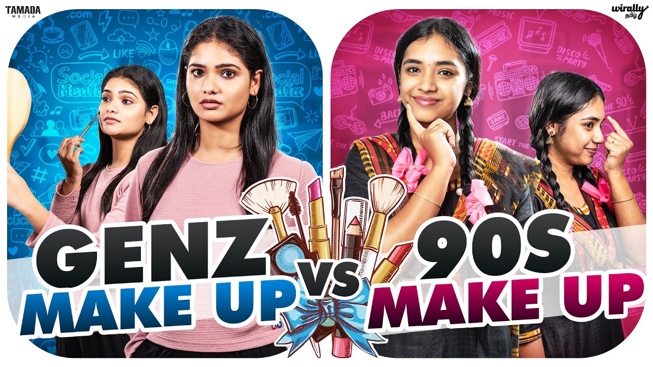 Gen-Z vs 90's Makeup Trends 💄🎀 | Tamada Media