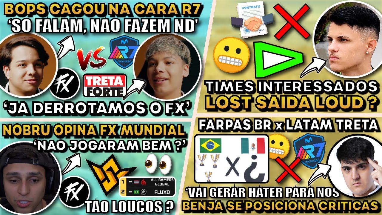 BOPS Caga na Cara de R7! Saída Loud Perde Partida? Coach R7 Responde às Críticas e Nobru Opina Sobre o Mundial 🎮