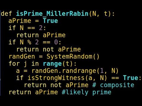 Randomized Primality Testing (Miller-Rabin) - Part 8