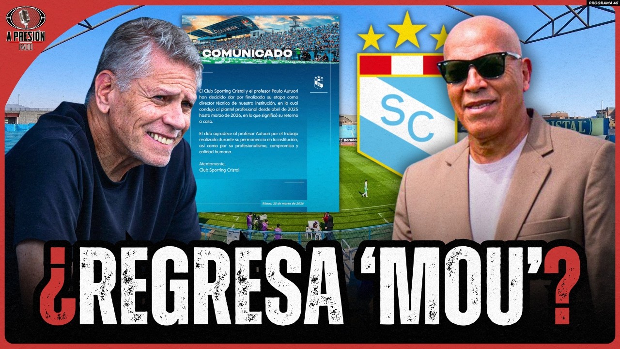 Cristal termina con Autuori, ¿regresa Mosquera? ⚽