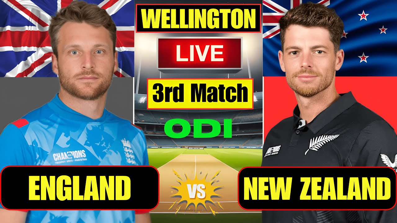 England vs New Zealand 3rd ODI 2025 Live Score & Commentary 🏏 | Cricket Kila