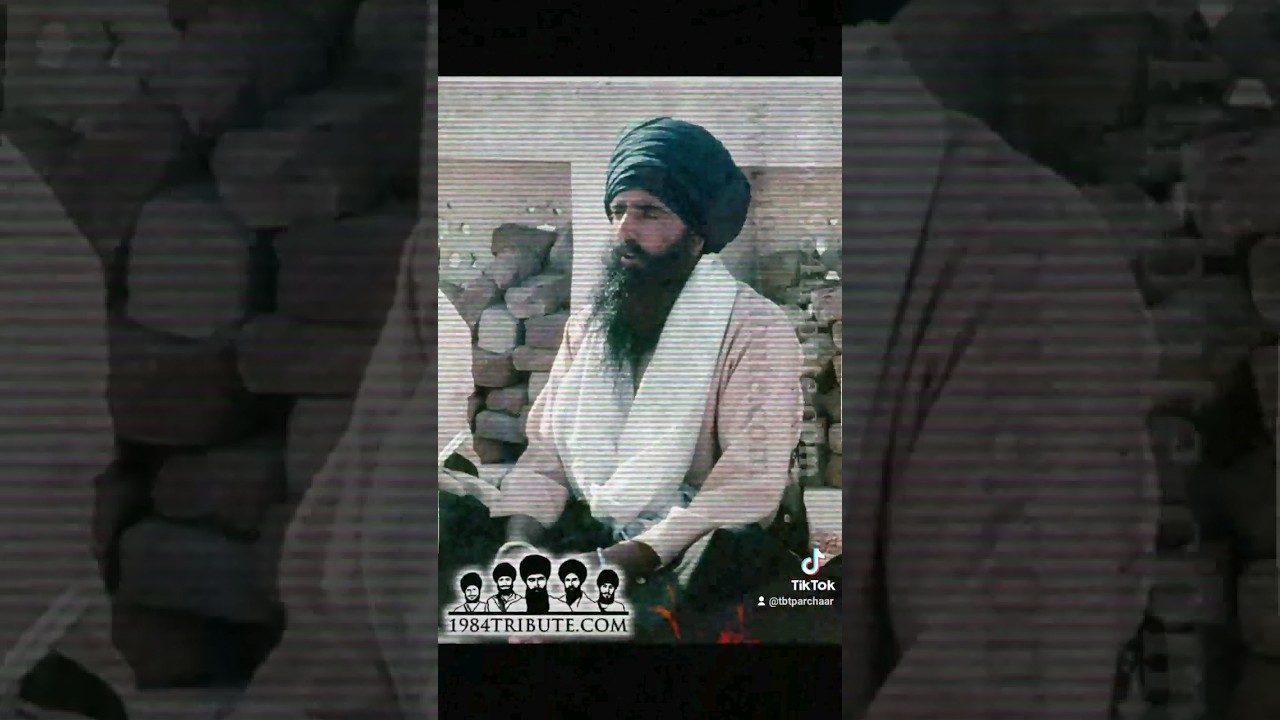 Remembering Shaheed Sant Baba Jarnail Singh Khalsa Bhindranwale 🙏
