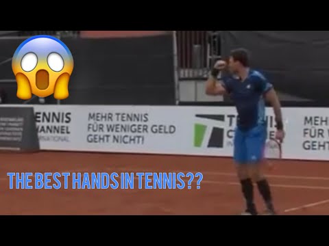 The Best Hands in a Tennis Doubles Match?? #Shorts