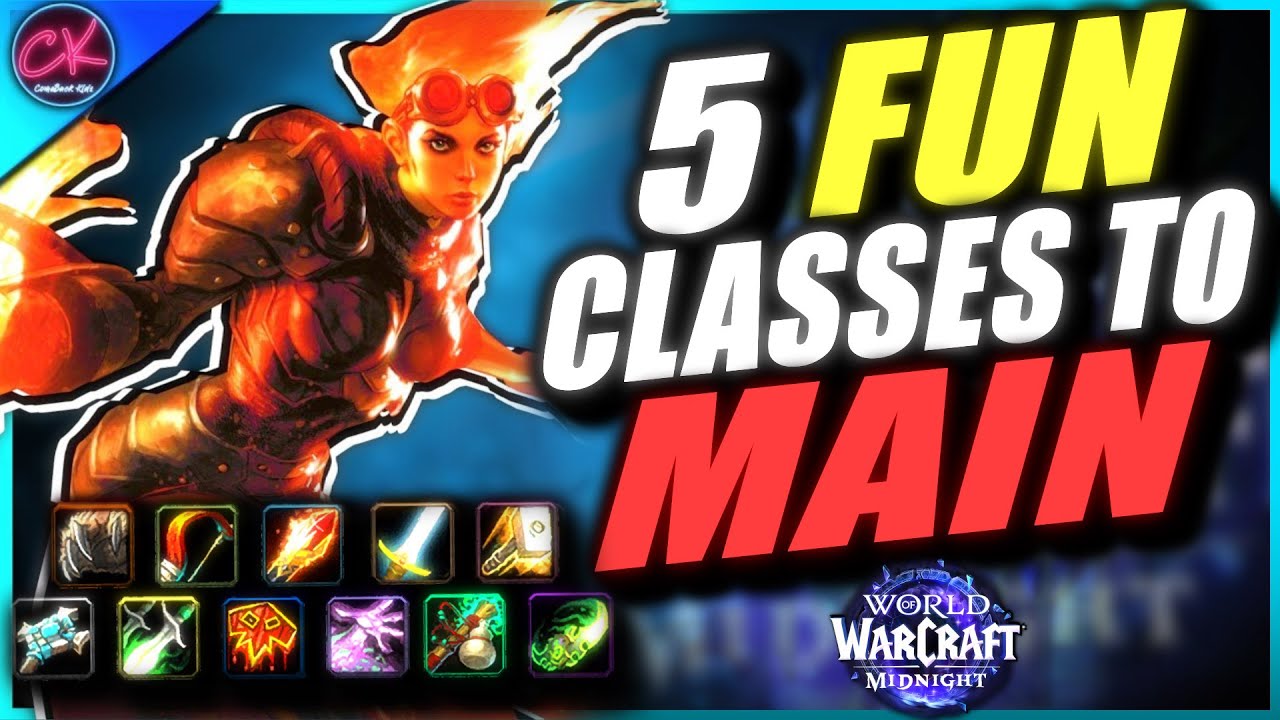 The 5 MOST FUN Classes YOU Could MAIN In WoW Midnight!