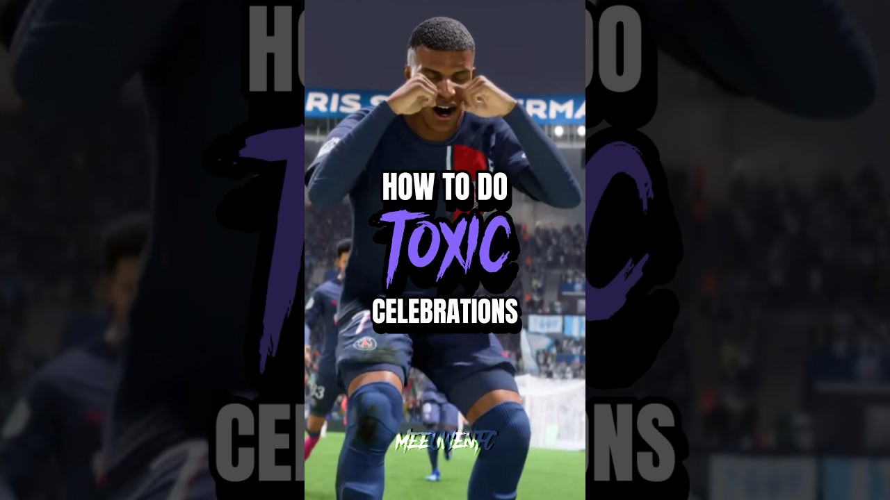 Master Toxic Celebrations in EA FC 24! π₯ | Tips from @davzskill (Part 3) #shorts