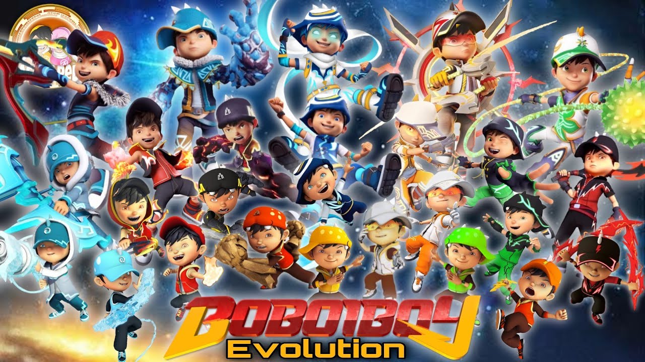 Evolusi Kuasa Boboiboy: Tahap 1, 2 & 3 dari 2011-2022 🔥