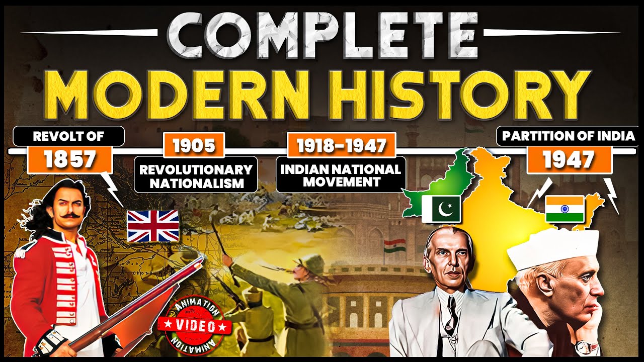 Master Modern Indian History in Just 30 Minutes for UPSC 2024 📚 | Quick & Effective Revision