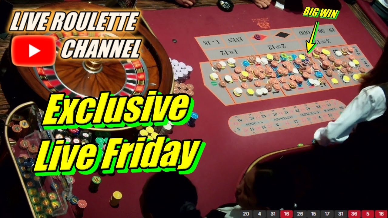 Live Vegas Roulette 🎰 Big Wins & Fun Friday Night
