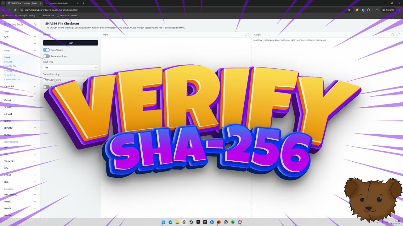 How to Check a File Checksum (SHA256) for Verification