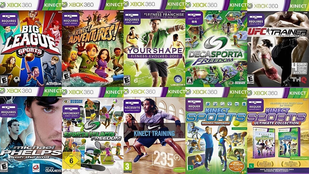 Top 17 Best Kinect Games for Xbox