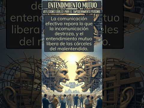 Entendimiento Mutuo. Reflexiones Para El Empoderamiento Personal. #empoderamiento #frases #shorts