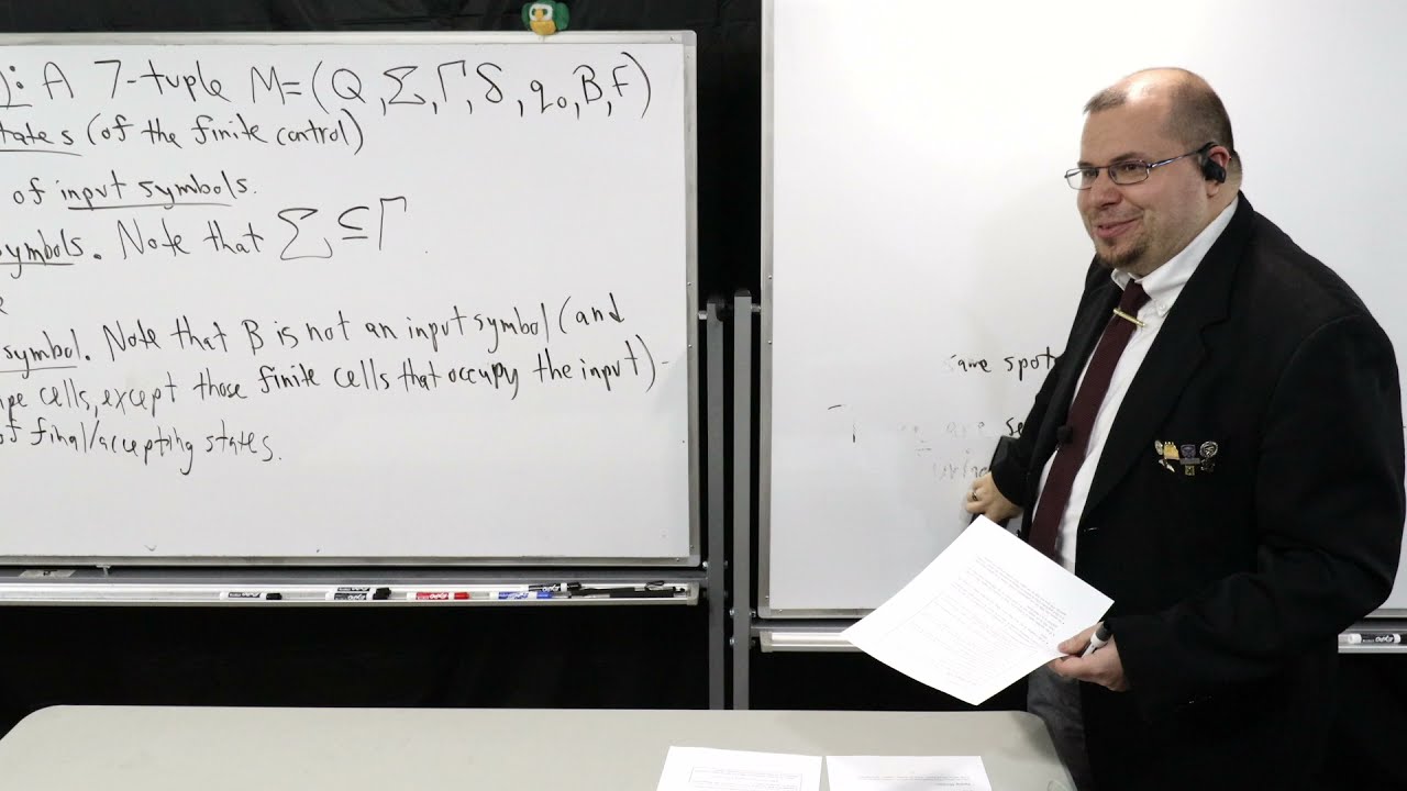 F2021 CS 411/811 Lecture 24: Introduction to Turing Machines