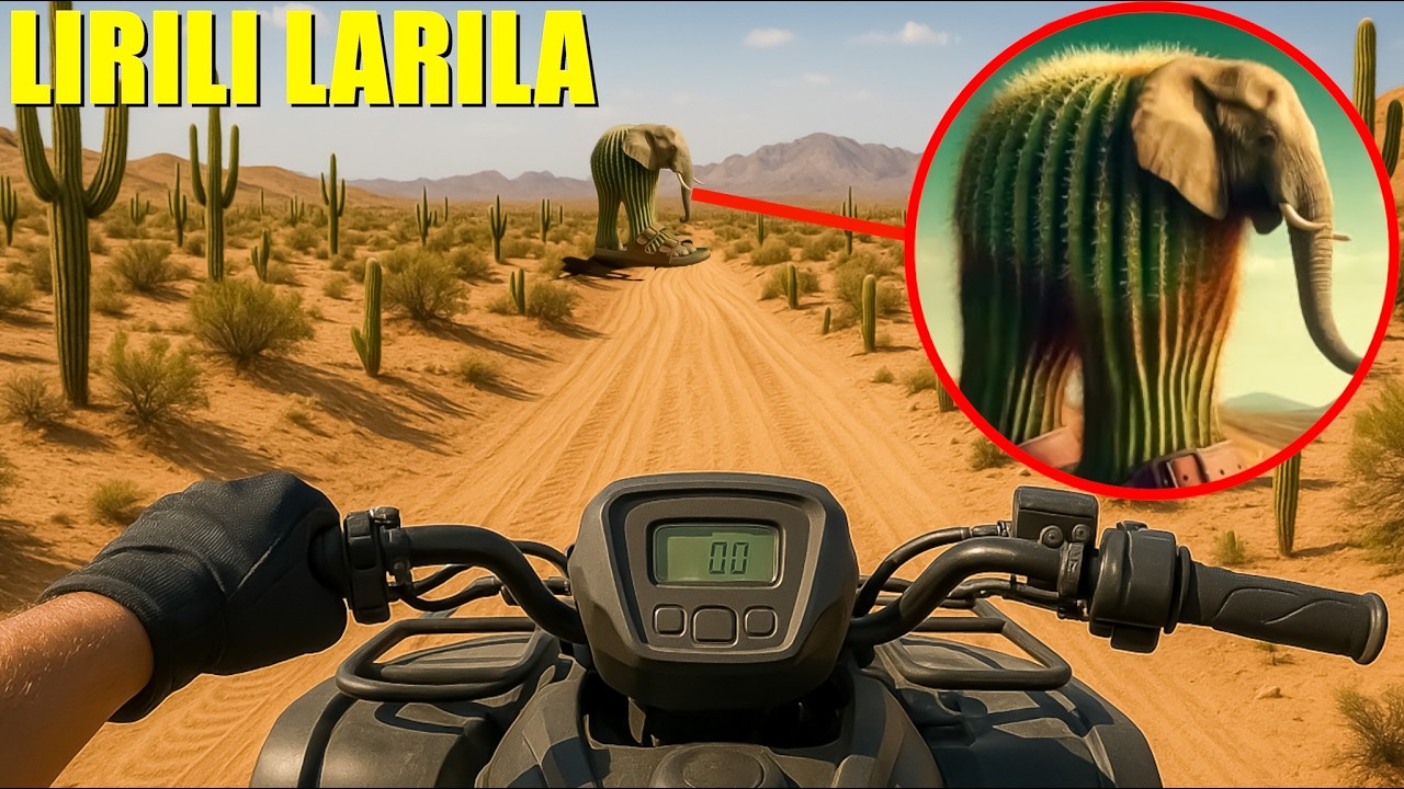 Warning: Lirili Larila in the Desert! 🚫