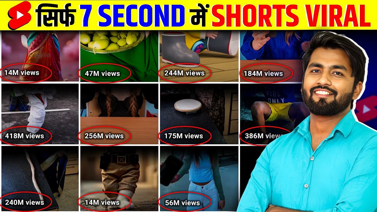 7 Seconds में Viral Short Video बनाने का आसान तरीका🔥 | YouTube Shorts Viral कैसे करें