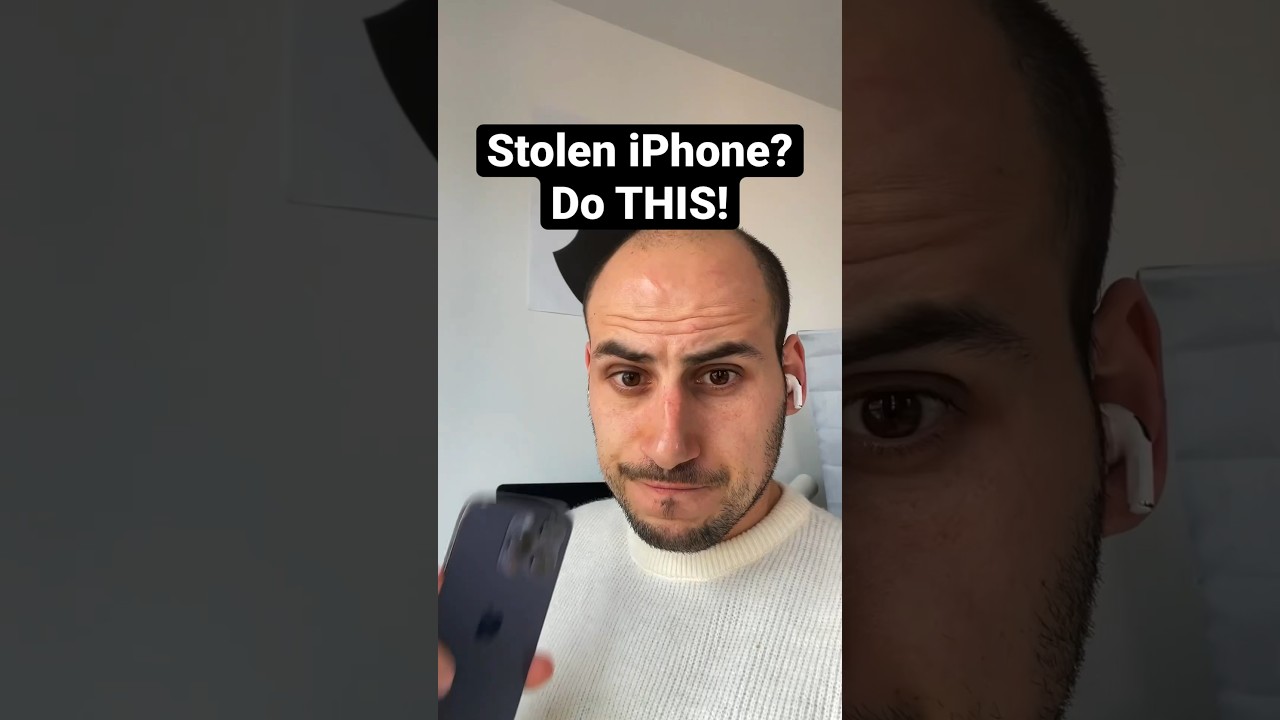 What to Do Immediately If Your iPhone Is Stolen