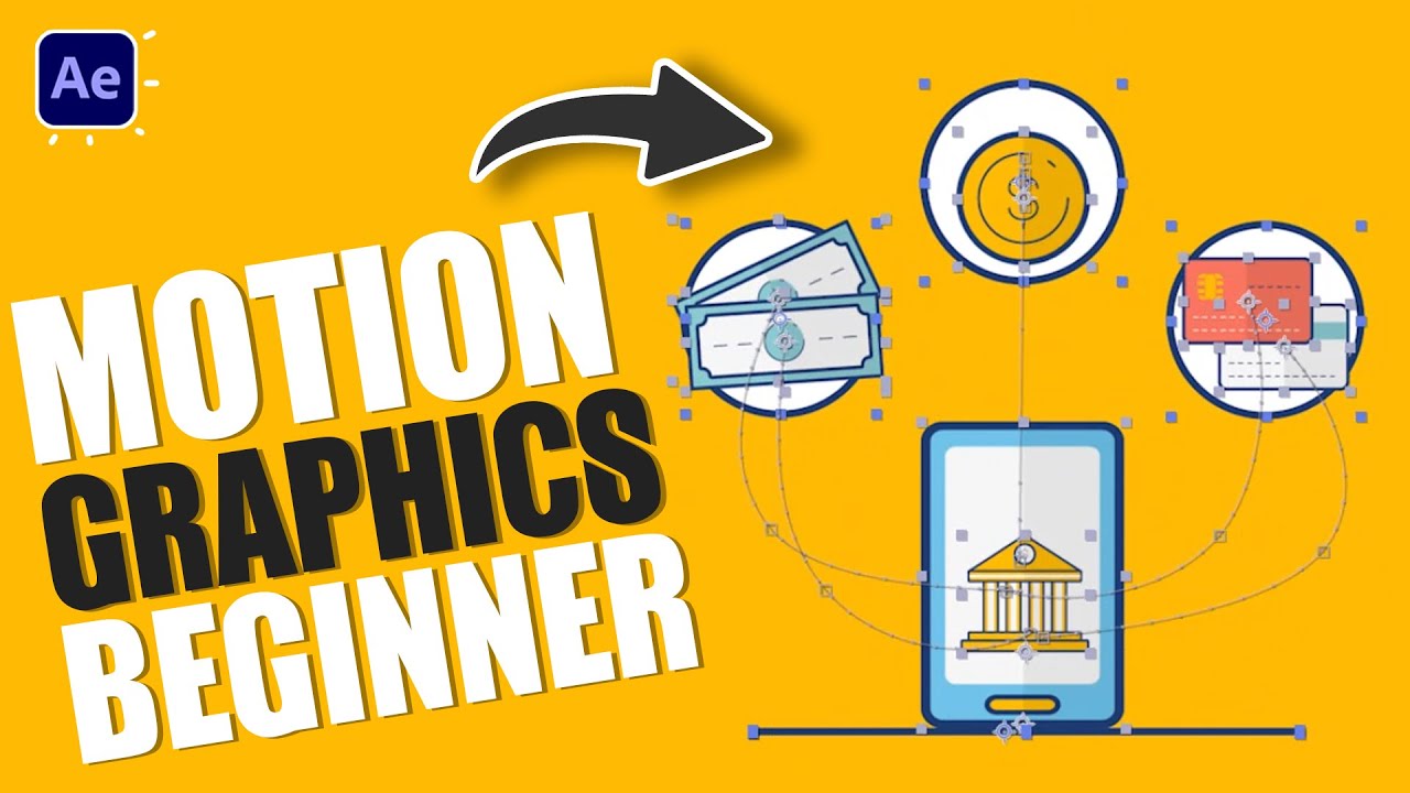 Easy Motion Graphics Tutorials for Beginners in After Effects 🎨