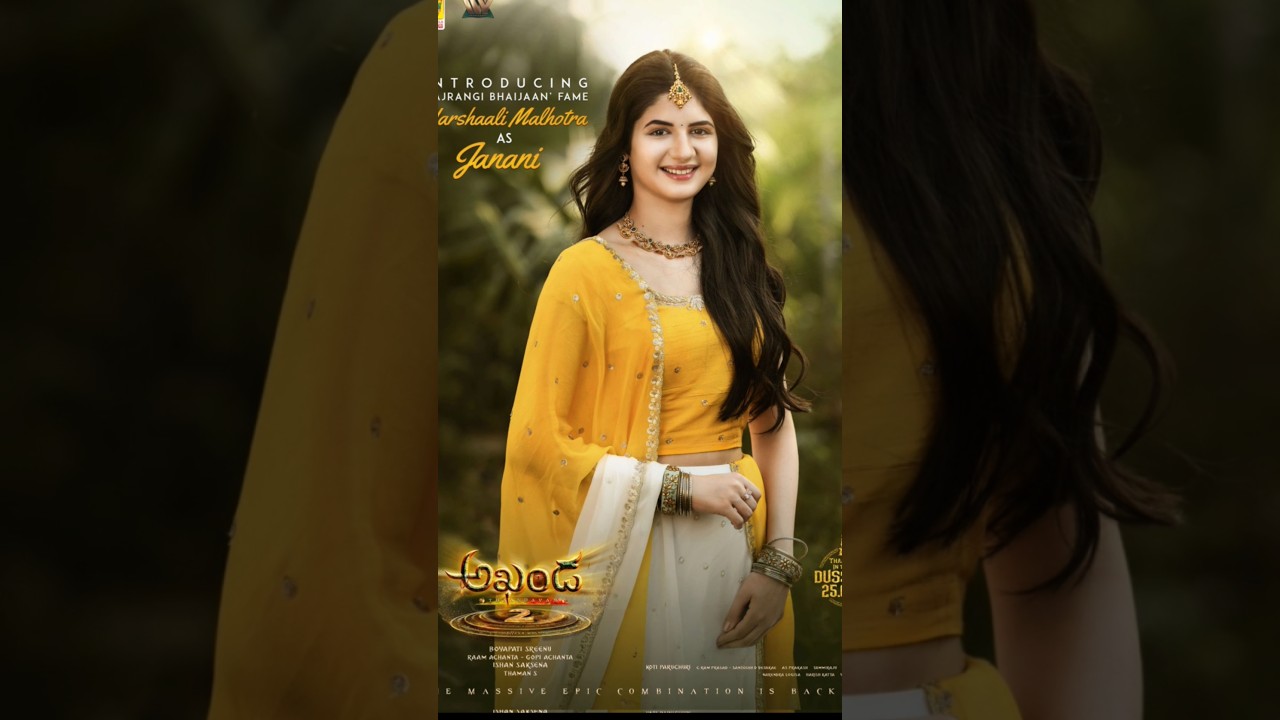 Akhanda 2: Who is this girl? 🤔