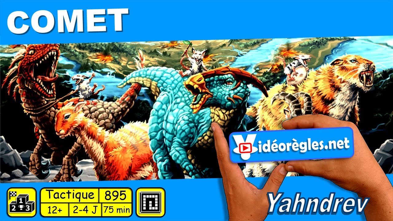 COMET Vidéorègle 4K : Jeu de Société 🎲