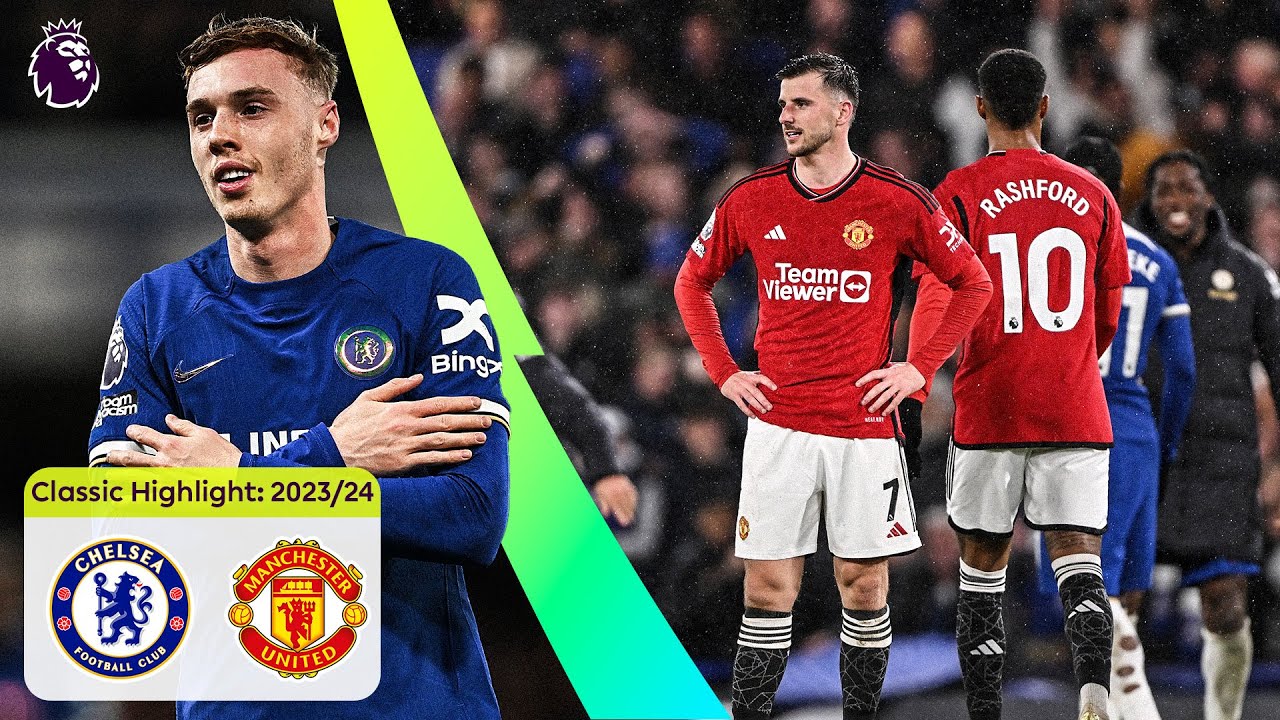 Palmer's Last-Minute Heroics Secure Chelsea's 4-3 Win Over Man Utd ⚽