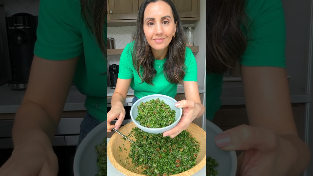 Fresh & Flavorful Lebanese Tabbouleh Salad 🌿 | Perfect for Ramadan