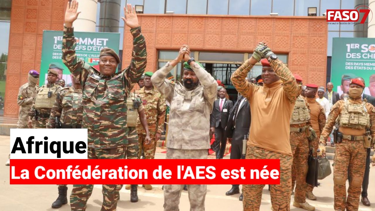 Naissance de la Confédération de l'AES lors du Sommet au Niger