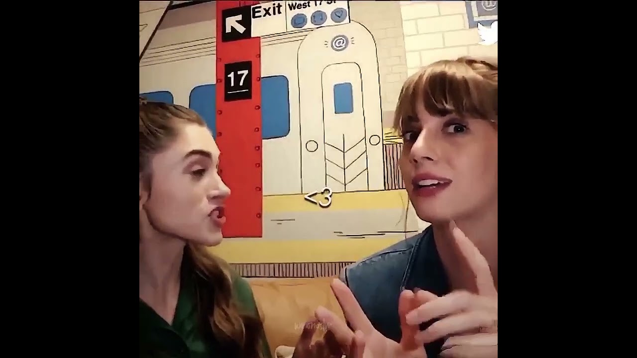 Favorite Clip of Natalia Dyer & Maya Hawke! 🎬