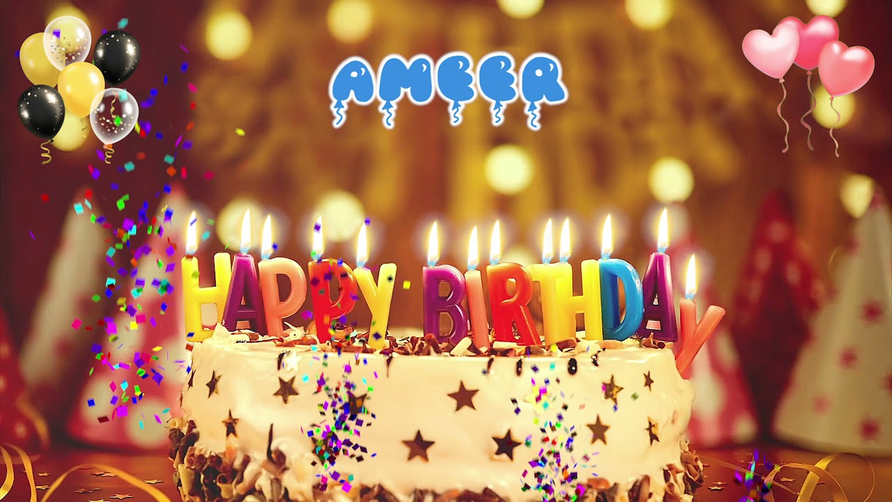 AMEER Birthday Song | Happy Birthday Wishes ๐