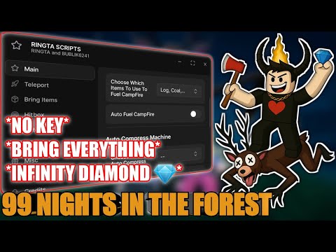 99 Nights In The Forest Script *NO KEY* - Full Tutorial🔦💎