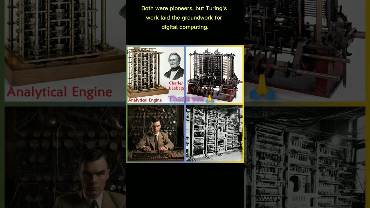 Who Really Invented the Computer? Charles Babbage vs. Alan Turing 🖥️