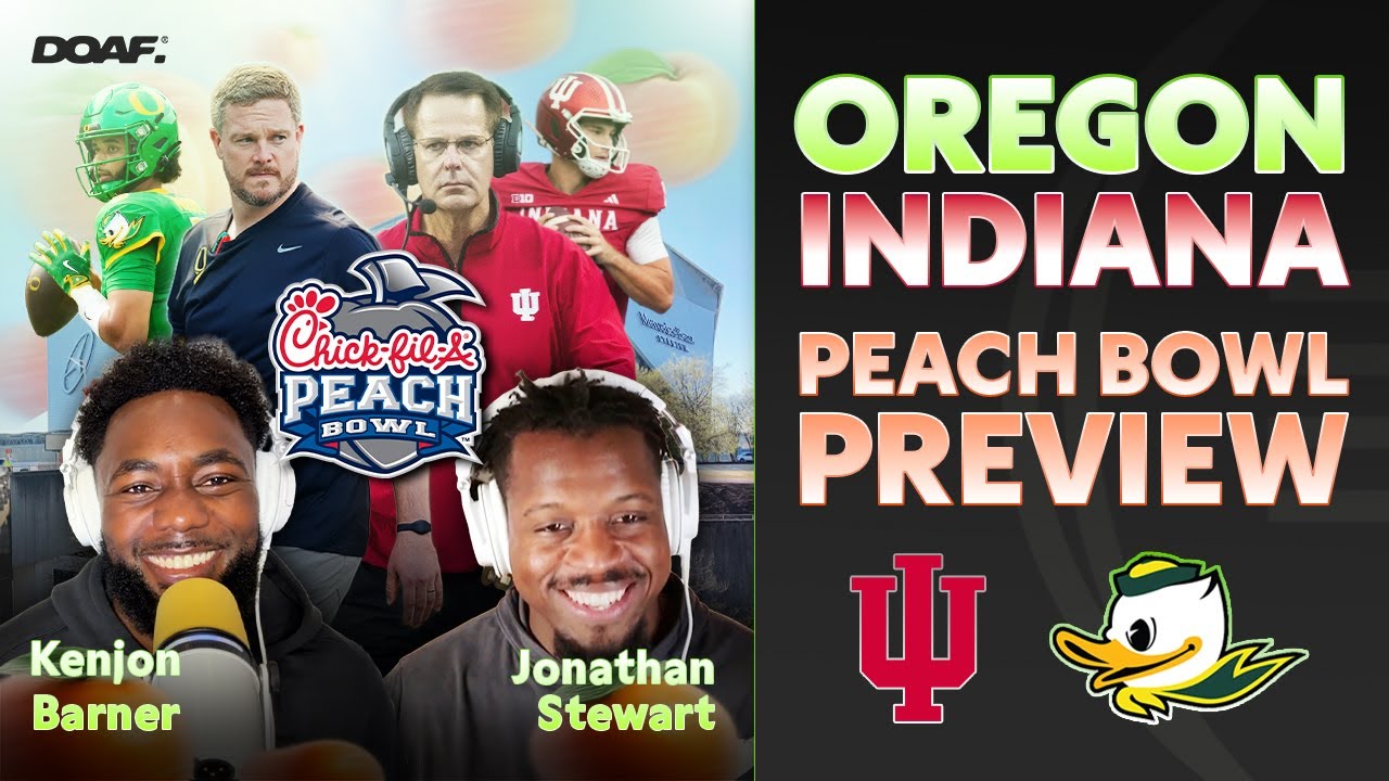 Ducks vs Hoosiers Peach Bowl Preview 🦆